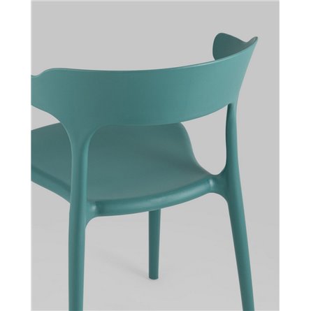 Комплект из четырех стульев|Stool Group|Neo пластик темно-бирюзовый