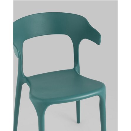 Комплект из четырех стульев|Stool Group|Neo пластик темно-бирюзовый