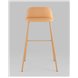 Комплект из четырех стульев|Stool Group|Барный Mist пластиковое сиденье, желтый, ножки металл Комплект из четырех стульев|Stool Group|Барный Mist пластиковое сиденье, желтый, ножки металл