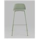 Комплект из четырех стульев|Stool Group|Барный Mist пластиковое сиденье, серо-зеленый, ножки металл Комплект из четырех стульев|Stool Group|Барный Mist пластиковое сиденье, серо-зеленый, ножки металл