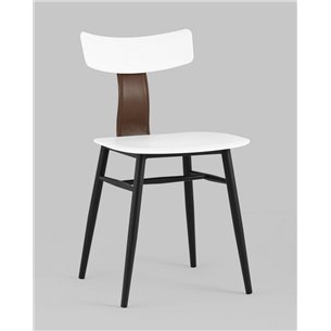 Комплект из двух стульев|Stool Group|ANT белый вставки экокожа