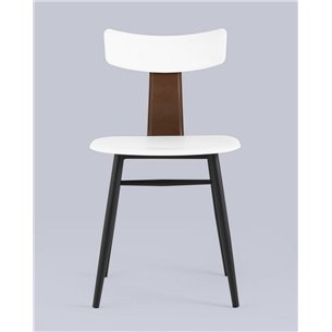 Комплект из двух стульев|Stool Group|ANT белый вставки экокожа