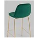 Комплект из двух стульев|Stool Group|Валенсия SN мягкий зеленый, обивка велюр, ножки золотые 2 шт Комплект из двух стульев|Stool Group|Валенсия SN мягкий зеленый, обивка велюр, ножки золотые 2 шт