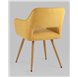 Комплект из двух стульев|Stool Group|Кромвель II желтый, широкая эргономичная спинка, удобные подлокотники, обивка плотная ткань Комплект из двух стульев|Stool Group|Кромвель II желтый, широкая эргономичная спинка, удобные подлокотники, обивка плотная ткань