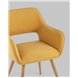Комплект из двух стульев|Stool Group|Кромвель II желтый, широкая эргономичная спинка, удобные подлокотники, обивка плотная ткань Комплект из двух стульев|Stool Group|Кромвель II желтый, широкая эргономичная спинка, удобные подлокотники, обивка плотная ткань