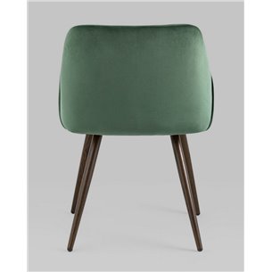 Комплект из двух стульев|Stool Group|Монарх зеленый, широкая эргономичная спинка, удобные подлокотники, обивка плотная ткань, ст