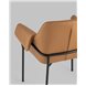 Комплект из двух стульев|Stool Group|Бесс экокожа коричневый ножки металл черные