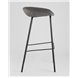 Комплект из двух стульев|Stool Group|Beetle Lite PU серый, металлический каркас, черные ножки 2 шт Комплект из двух стульев|Stool Group|Beetle Lite PU серый, металлический каркас, черные ножки 2 шт