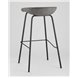 Комплект из двух стульев|Stool Group|Beetle Lite PU серый, металлический каркас, черные ножки 2 шт Комплект из двух стульев|Stool Group|Beetle Lite PU серый, металлический каркас, черные ножки 2 шт