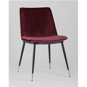 Комплект из двух стульев|Stool Group|Мелисса велюр бордовый 2 шт
