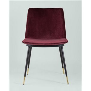 Комплект из двух стульев|Stool Group|Мелисса велюр бордовый 2 шт