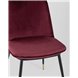Комплект из двух стульев|Stool Group|Мелисса велюр бордовый 2 шт Комплект из двух стульев|Stool Group|Мелисса велюр бордовый 2 шт