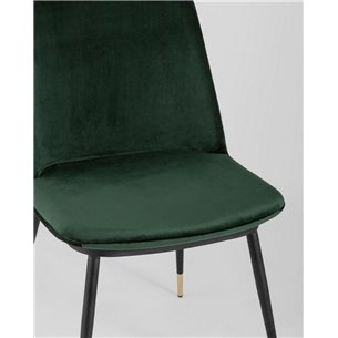 Комплект из двух стульев|Stool Group|Мелисса велюр зеленый 2 шт