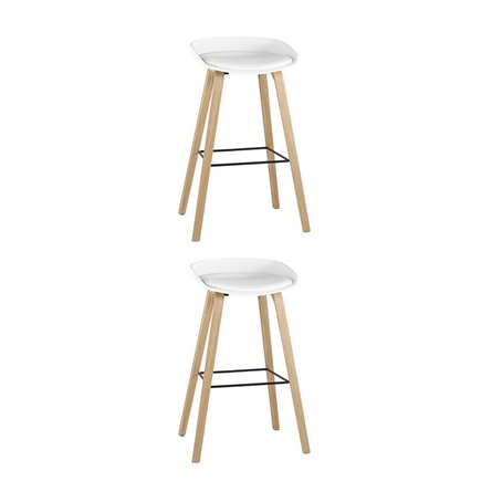 Стул барный LIBRA SOFT БЕЛЫЙ 2 шт