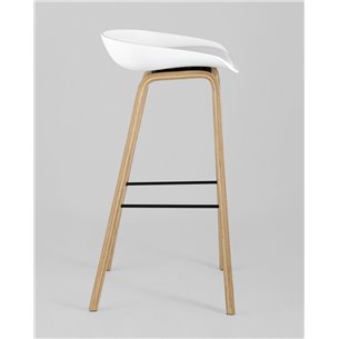 Комплект из двух стульев|Stool Group|LIBRA Soft БЕЛЫЙ, белый пластик в стиле лофт для создания элегантной обстановки в обществен