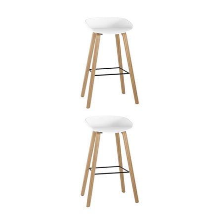 Стул барный LIBRA БЕЛЫЙ 2 шт