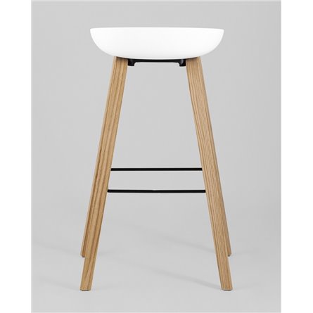 Комплект из двух стульев|Stool Group|LIBRA БЕЛЫЙ, белый пластик в стиле лофт для создания элегантной обстановки в общественных з