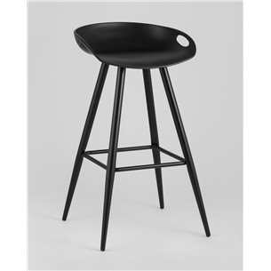 Комплект из двух стульев|Stool Group|Флэш черный, лаконичный внешний вид 2 шт