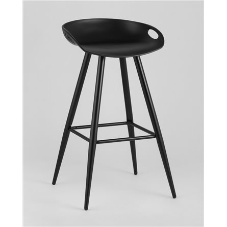 Комплект из двух стульев|Stool Group|Флэш черный, лаконичный внешний вид 2 шт