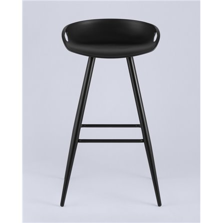 Комплект из двух стульев|Stool Group|Флэш черный, лаконичный внешний вид 2 шт