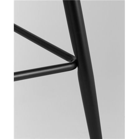 Комплект из двух стульев|Stool Group|Флэш черный, лаконичный внешний вид 2 шт