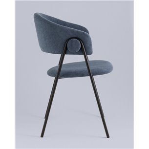 Стул|Stool Group|NEW вельвет пыльно-синий