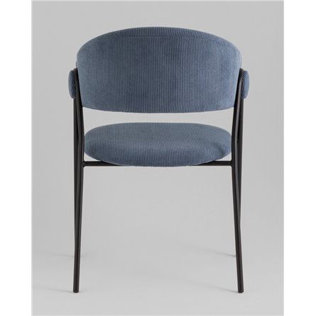 Стул|Stool Group|NEW вельвет пыльно-синий