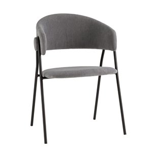 Стул Колин NEW вельвет серый