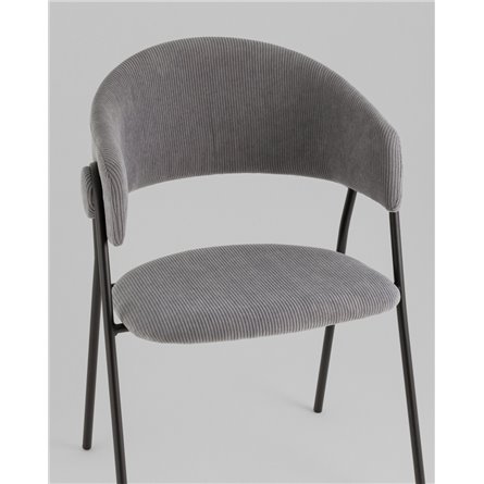 Стул|Stool Group|NEW вельвет серый