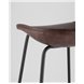 Комплект из двух стульев|Stool Group|Beetle Lite PU коричневый, металлический каркас, черные ножки 2 шт Комплект из двух стульев|Stool Group|Beetle Lite PU коричневый, металлический каркас, черные ножки 2 шт