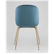 Комплект из двух стульев|Stool Group|Beetle маренго, металлический каркас, бархатная обивка, золотые ножки 2 шт Комплект из двух стульев|Stool Group|Beetle маренго, металлический каркас, бархатная обивка, золотые ножки 2 шт