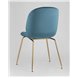 Комплект из двух стульев|Stool Group|Beetle маренго, металлический каркас, бархатная обивка, золотые ножки 2 шт Комплект из двух стульев|Stool Group|Beetle маренго, металлический каркас, бархатная обивка, золотые ножки 2 шт