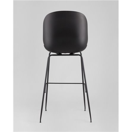 Комплект из двух стульев|Stool Group|Beetle со спинкой коричневый, экокожа, каркас металлический 2 шт