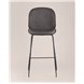 Комплект из двух стульев|Stool Group|Beetle со спинкой серый, экокожа, каркас металлический 2 шт Комплект из двух стульев|Stool Group|Beetle со спинкой серый, экокожа, каркас металлический 2 шт