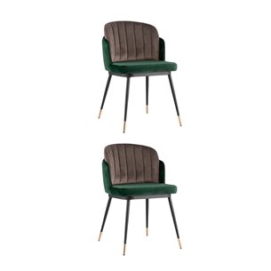 Стул Пенелопа зеленый 2 шт