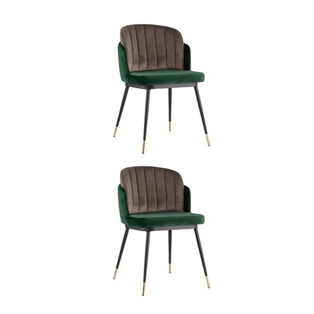 Стул Пенелопа зеленый 2 шт