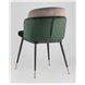 Комплект из двух стульев|Stool Group|Пенелопа велюр зеленый коричневый ножки металл 2 шт Комплект из двух стульев|Stool Group|Пенелопа велюр зеленый коричневый ножки металл 2 шт
