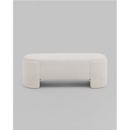 Банкетка|Stool Group|Банкетка Taks букле белый