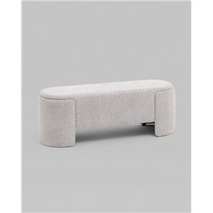 Банкетка|Stool Group|букле светло-серый