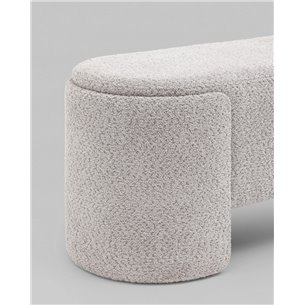 Банкетка|Stool Group|букле светло-серый