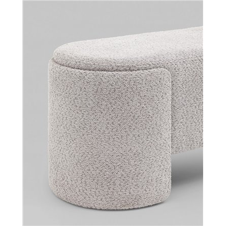 Банкетка|Stool Group|букле светло-серый