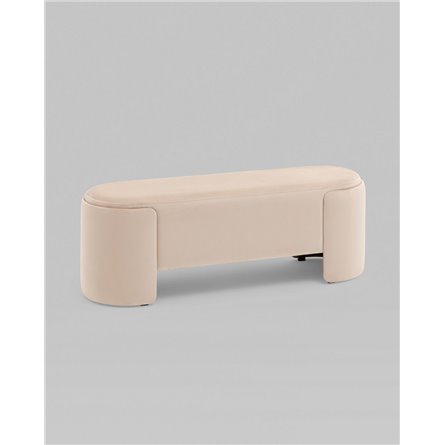 Банкетка|Stool Group|Банкетка Taks велюр молочный