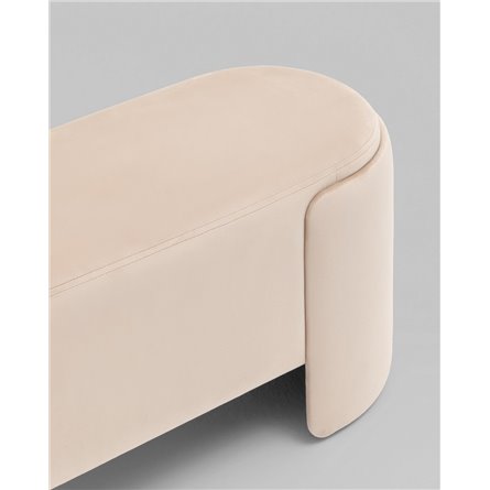 Банкетка|Stool Group|Банкетка Taks велюр молочный