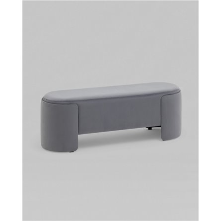 |Stool Group|Банкетка Taks велюр серый