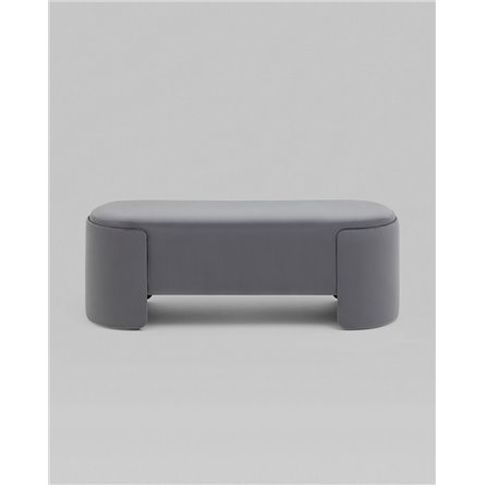 |Stool Group|Банкетка Taks велюр серый