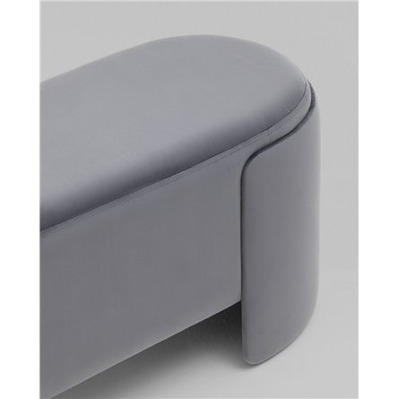 |Stool Group|Банкетка Taks велюр серый