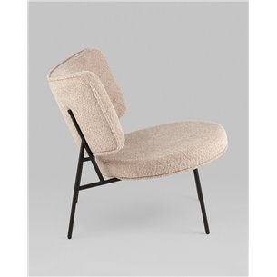 Кресло|Stool Group|Кресло District Lounge букле капучино