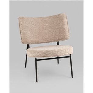 Кресло|Stool Group|Кресло District Lounge букле капучино