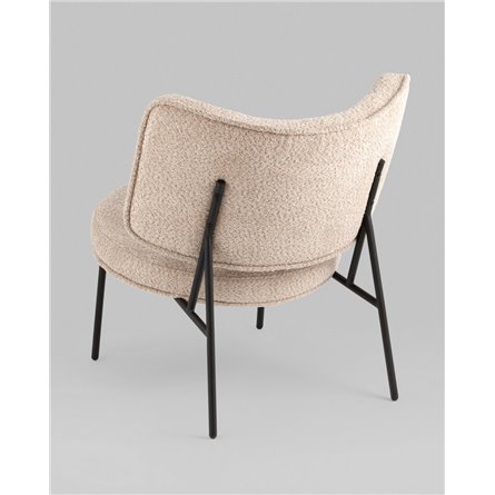 Кресло|Stool Group|Кресло District Lounge букле капучино