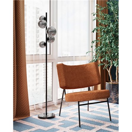 Кресло|Stool Group|Кресло District Lounge букле терракотовый